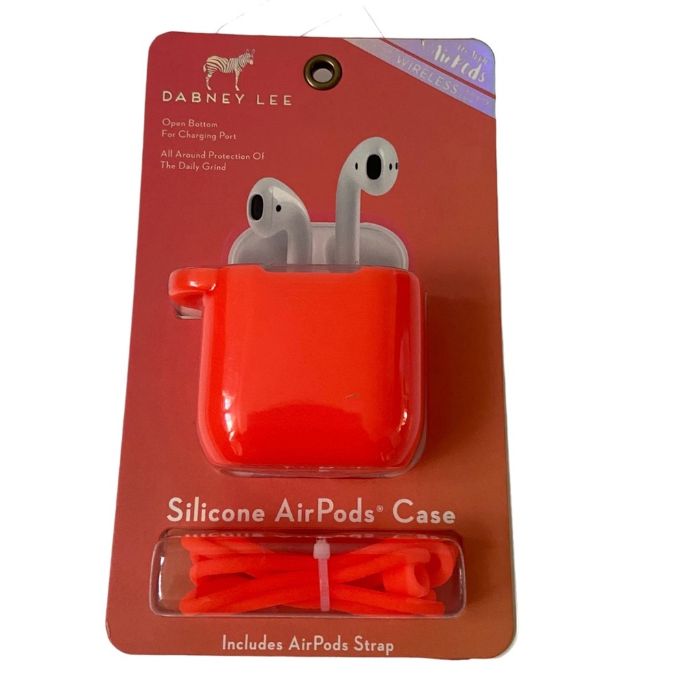 Silicona AirPods Case , Include AirPods Straps | For Apple AirPods